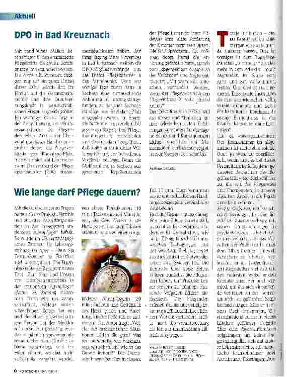 Vorschauseite 1: Das Krankenhaus - eine totale Institution?