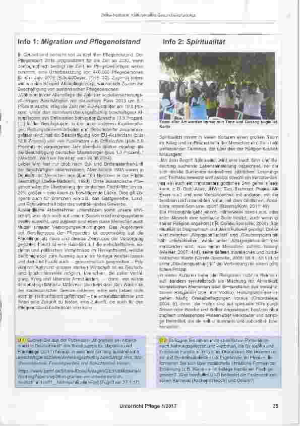 Vorschauseite 2: Kultursensible Gesundheitsfürsorge: die Gestaltung von Pflegesituationen alspartizipative Begegnung
