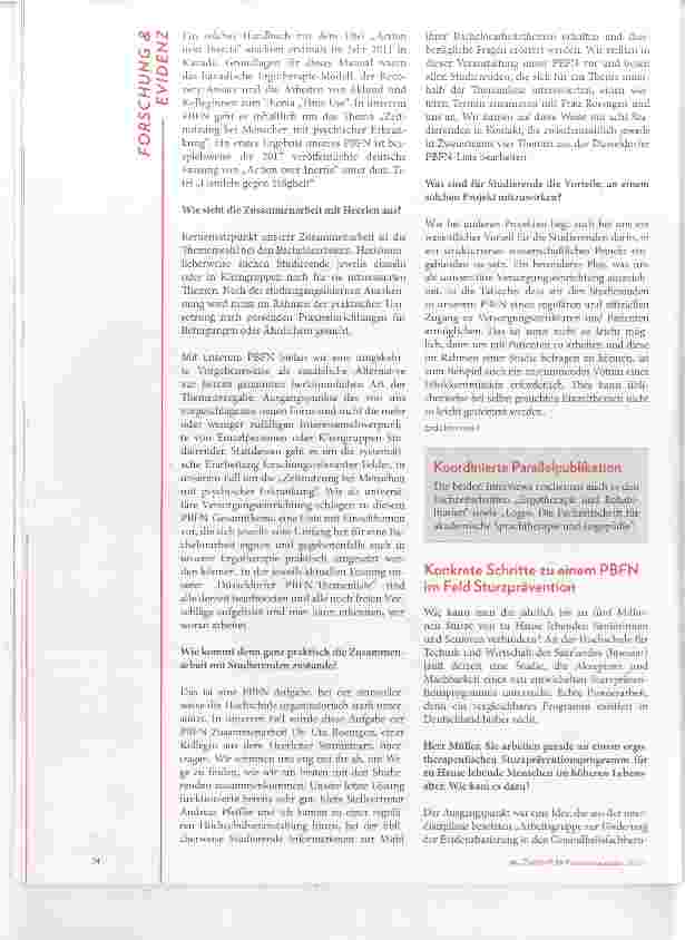 Vorschauseite 2: Praxisbasierte Forschungsnetzwerke Experteninterviews zur Umsetzung in der Physiotherapie, Ergotherapie und Logopädie - Teil 2