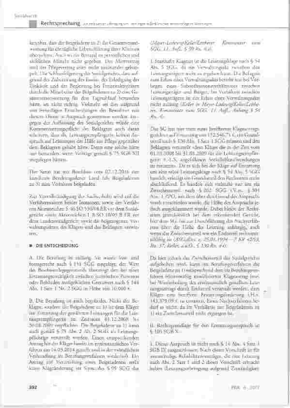 Vorschauseite 6: Zur ambulanten Erbringung von Leistungen auflerklinischer Intensivpflege in Wohnungen