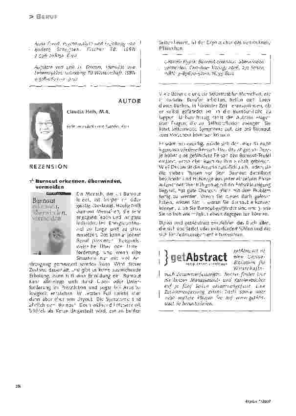 Vorschauseite 3: Wer bin ich, wer will ich werden? Gedanken zu einer unterschätzten Lebensphase