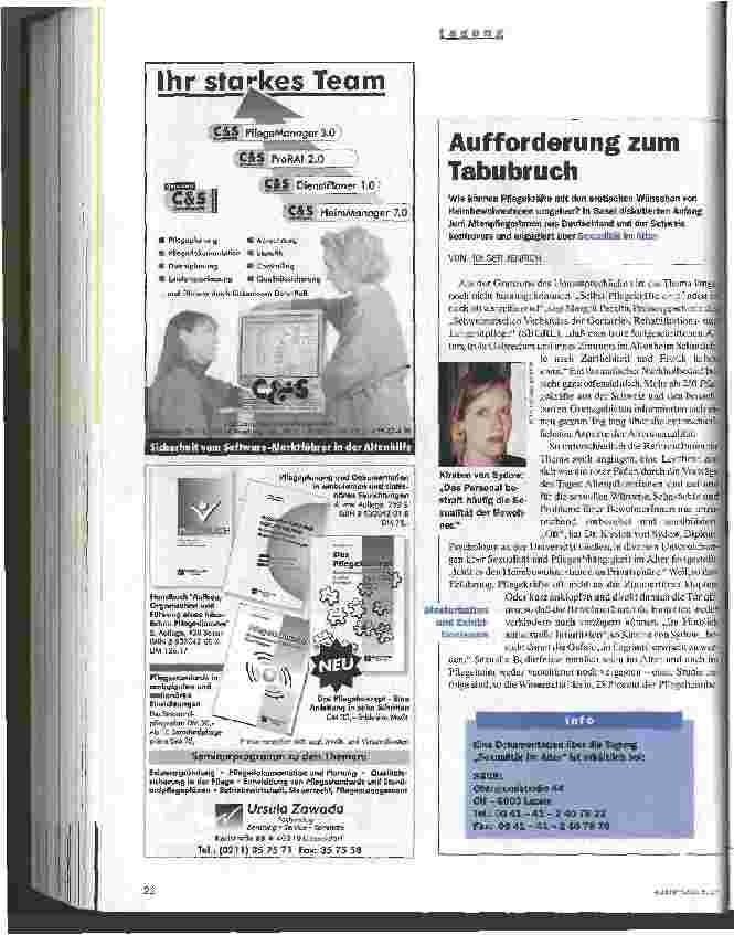 Vorschauseite 1: Aufforderung zum Tabubruch