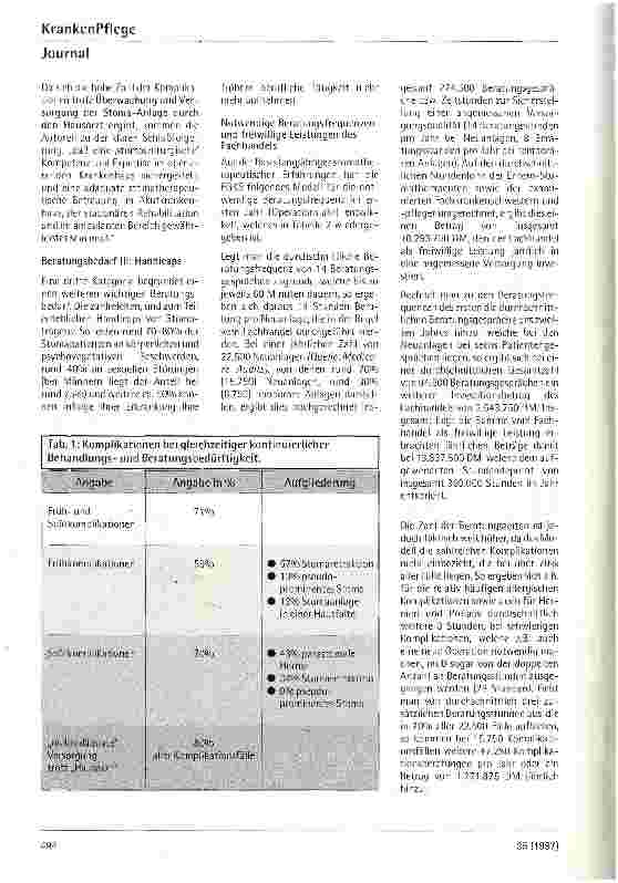 Vorschauseite 2: Brennpunkt Stoma