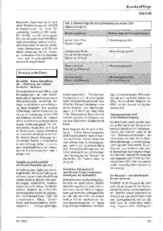 Vorschauseite 3: Brennpunkt Stoma