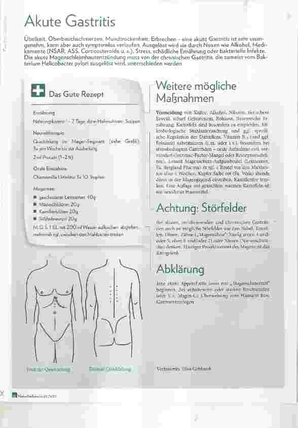 Vorschauseite 1: Akute Gastritis