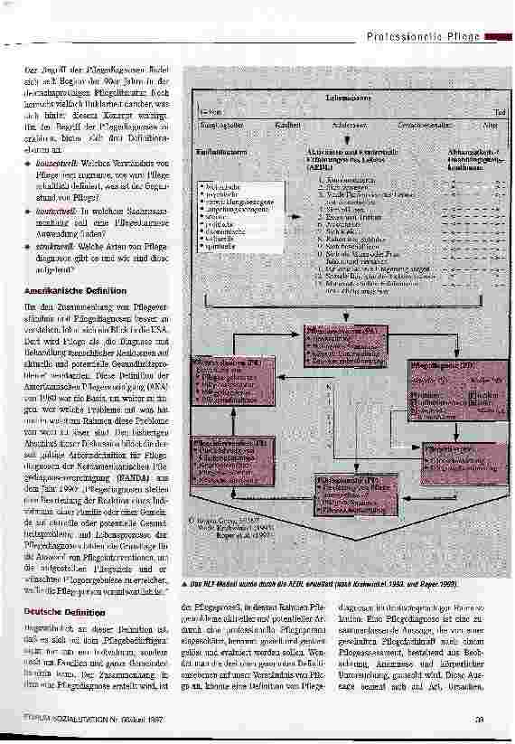 Vorschauseite 2: Pflegediagnosen - die Verbindung von Forschung und Praxis Informationen zu einem Instrument, dem der Ruf vorausgeht, überschätzt zu werden