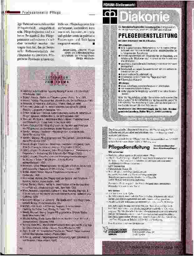 Vorschauseite 5: Pflegediagnosen - die Verbindung von Forschung und Praxis Informationen zu einem Instrument, dem der Ruf vorausgeht, überschätzt zu werden