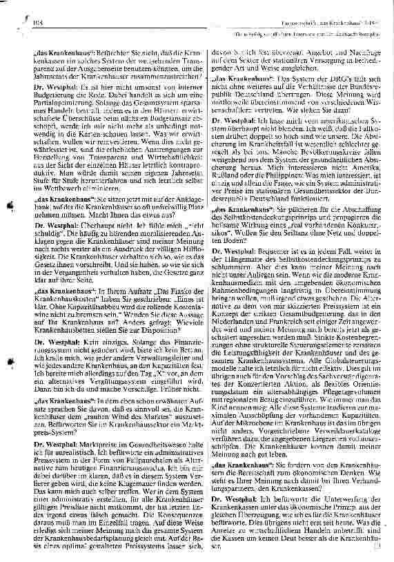 Vorschauseite 2: Dem Erfolg verpflichtet: Interwiev mit Dr. E. Westphal