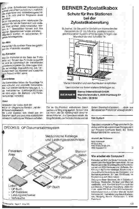 Vorschauseite 2: EDV - gestützte OP-Dokumentation