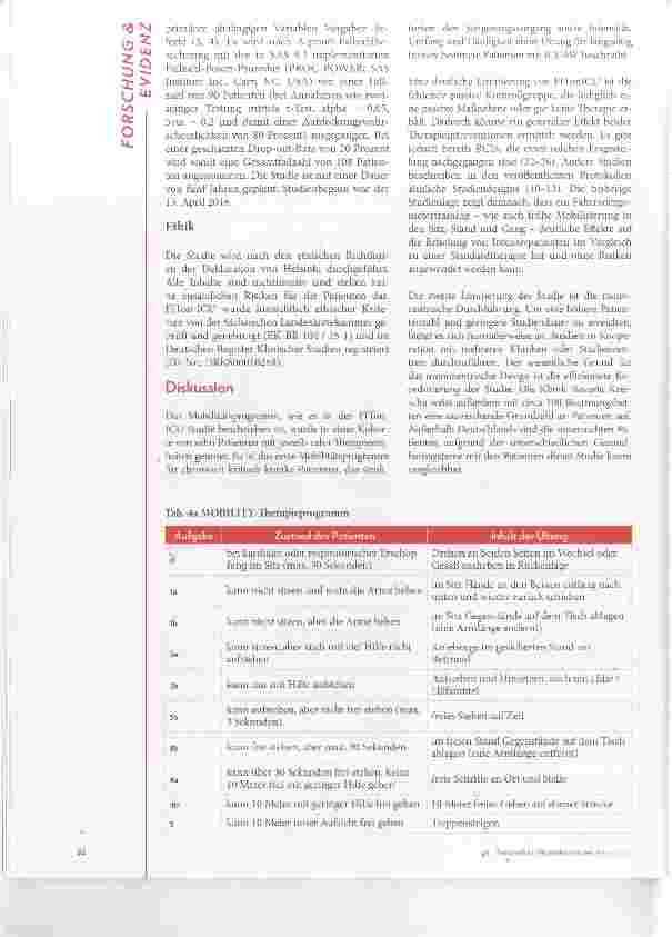 Vorschauseite 5: Fitnessund Mobilitätstraining bei Patienten mit auf Intensivstation erworbenem Schwächesyndrom (FITonICU)