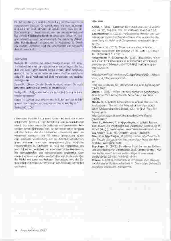 Vorschauseite 5: Fehler von Lernenden in der Anleitungssituation ansprechen