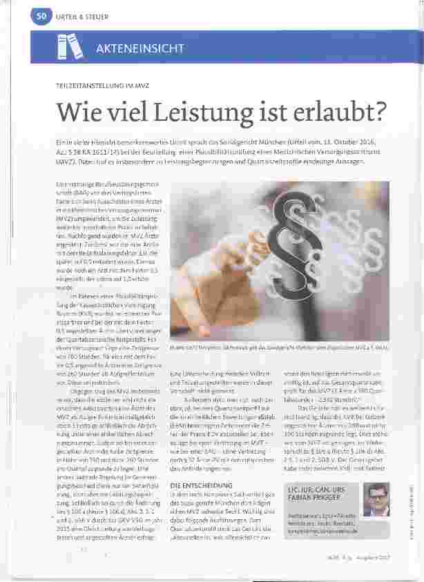 Vorschauseite 1: Wie viel Leistung ist erlaubt?