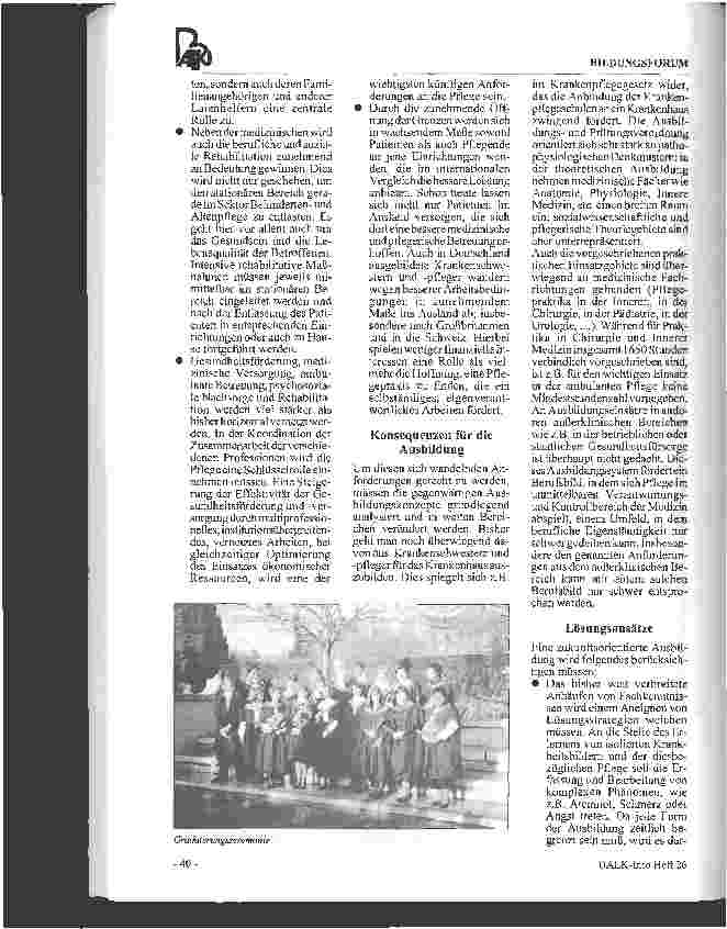 Vorschauseite 2: Studiengang Pflege Pflegeausbildung an einer deutschen Universität?