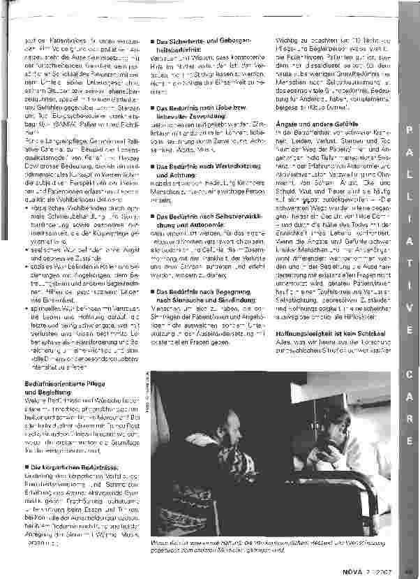 Vorschauseite 2: Psychosoziale Kompetenz und existenzielle Aspekte