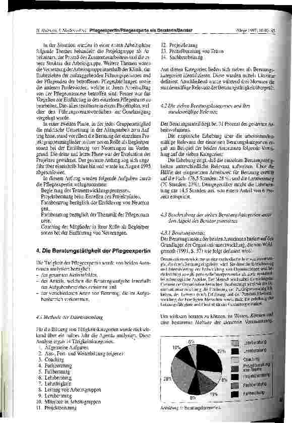 Vorschauseite 3: Pflegeexpertin/Pflegeexperte als Beraterin/Berater