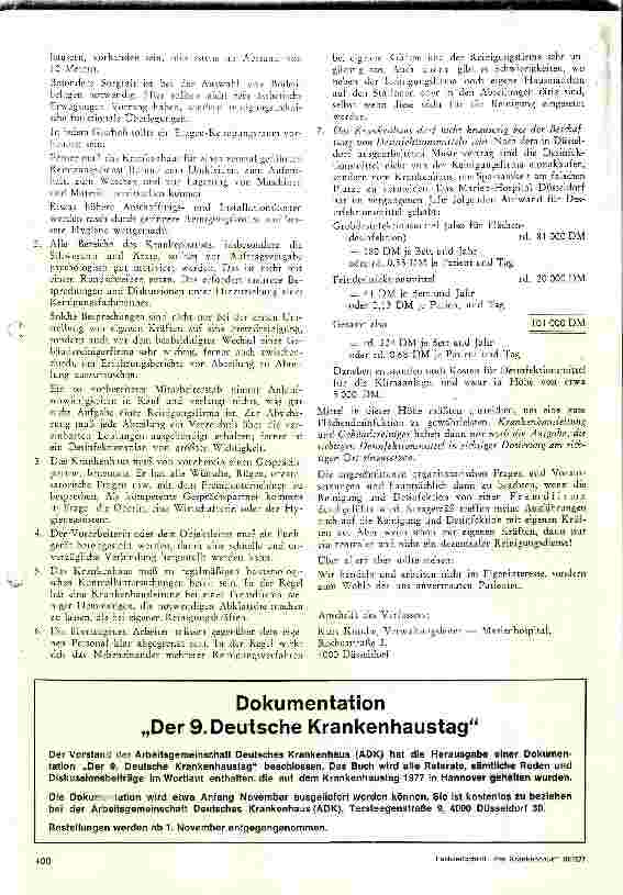 Vorschauseite 2: Organisation der Flächendesinfektion