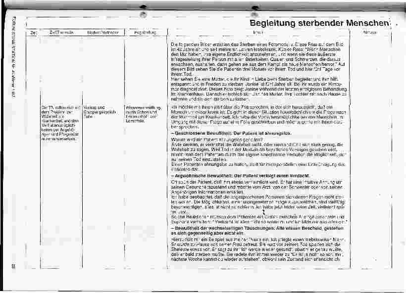 Vorschauseite 3: Begleitung sterbender Menschen