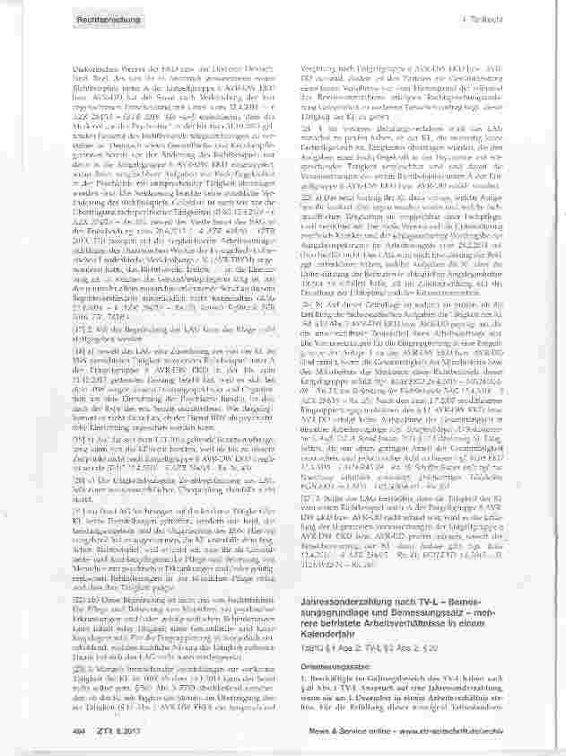 Vorschauseite 3: Eingruppierung einer Gesundheitspflegerin nach AVR Diakonie