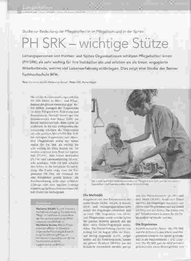Vorschauseite 1: PH SRK - wichtige Stütze
