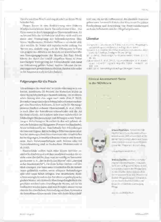 Vorschauseite 4: Einschätzung von Hautbefunden Clinical Assessment Teil 4