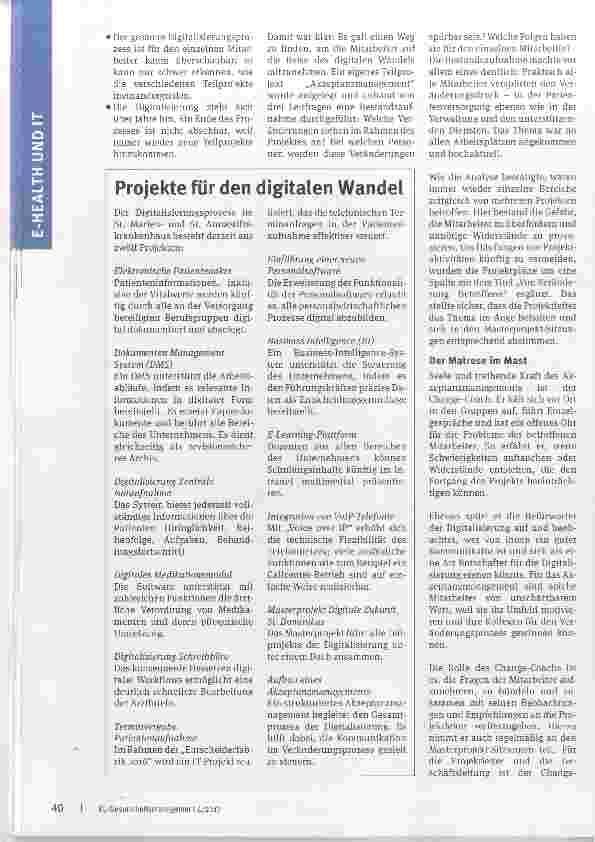 Vorschauseite 3: Aufbruch in die digitale Zukunft