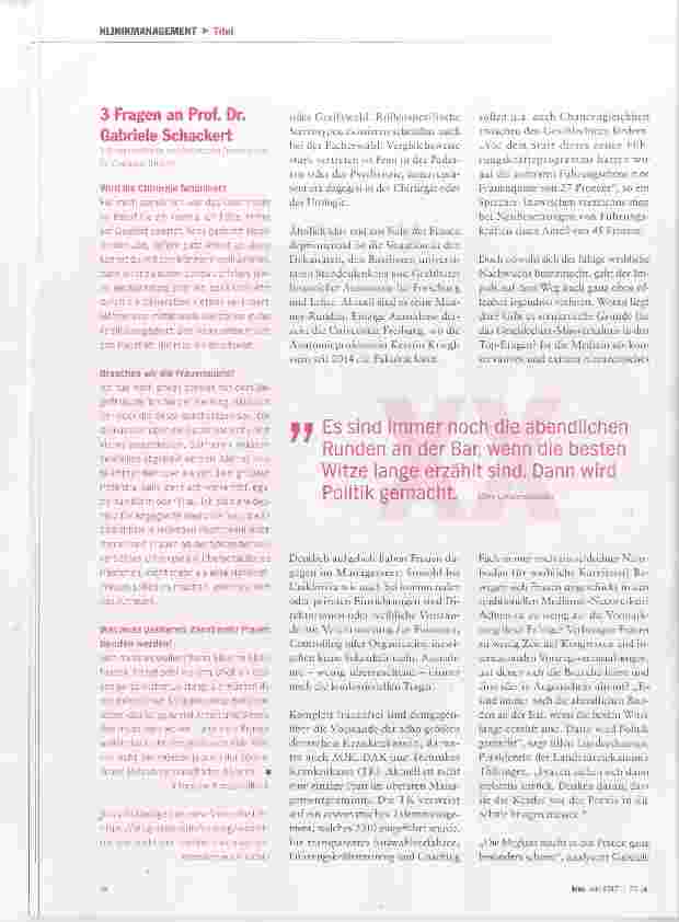 Vorschauseite 3: Frauen an die Macht