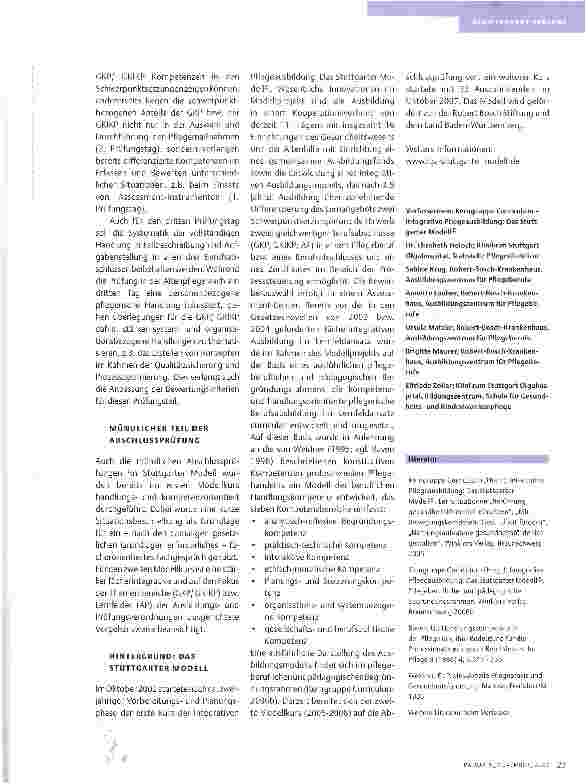 Vorschauseite 6: LERNERFOLGSBEWERTUNG IM LERNFELDANSATZ