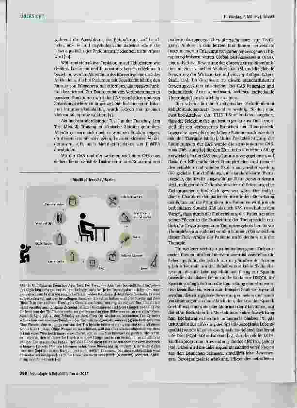 Vorschauseite 6: Messskalen in der Neurorehabilitation Was messen wir wirklich?