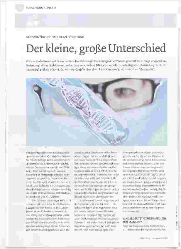 Vorschauseite 1: Der kleine, große Unterschied