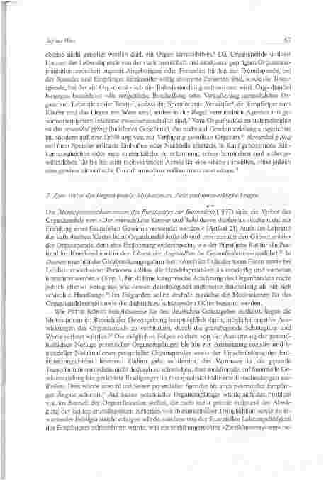 Vorschauseite 2: AUF EIN WORT - Organ-Spende oder Organ-Handel? Gaben-theologische Anmerkungen