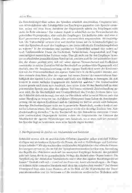 Vorschauseite 6: AUF EIN WORT - Organ-Spende oder Organ-Handel? Gaben-theologische Anmerkungen