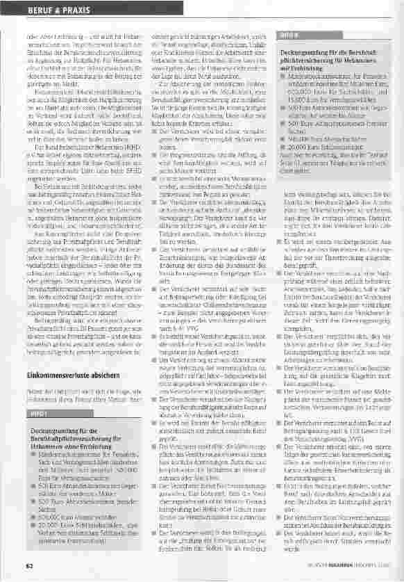 Vorschauseite 2: Wie versichern?