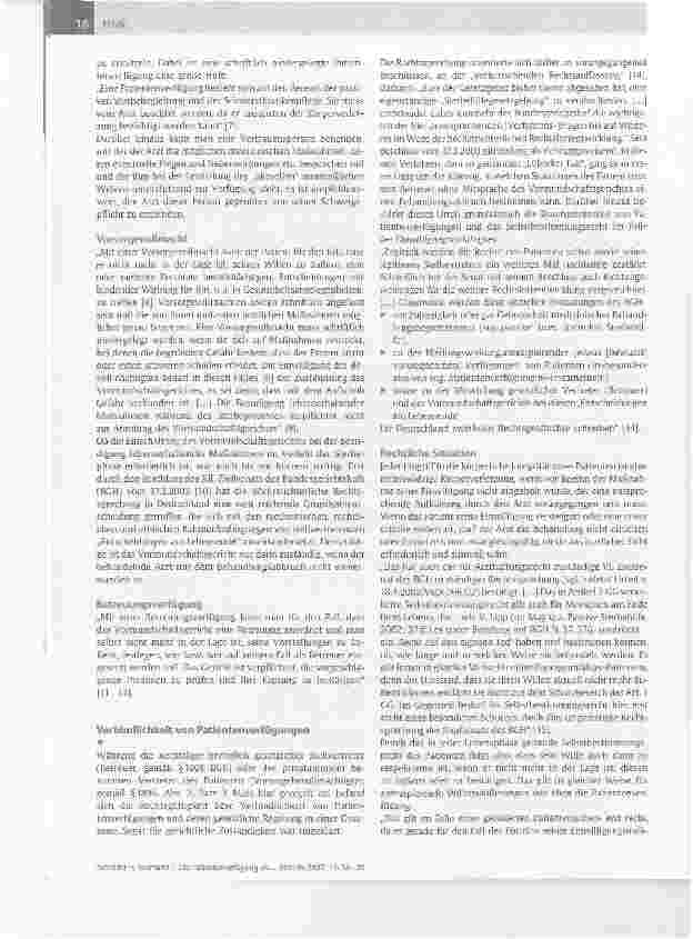 Vorschauseite 3: Die Patientenverfügung als Mittel des SelbstbestimmungsrechtsRechtliche Situation