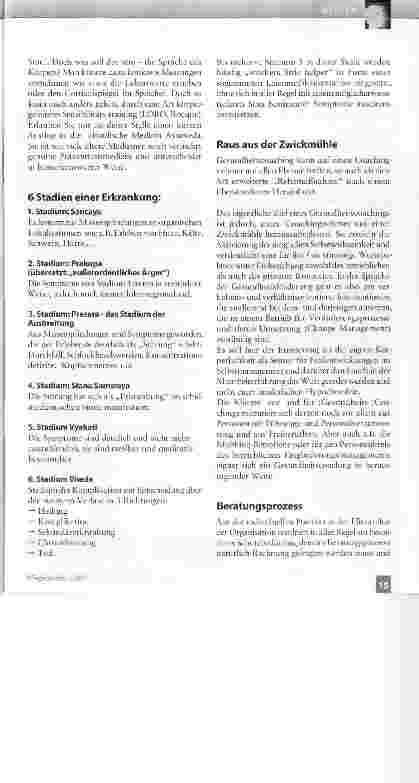 Vorschauseite 4: Gesundheits-Coaching -ein neues Instrument zur Bewältigung betrieblicher Veränderungsprozesse?