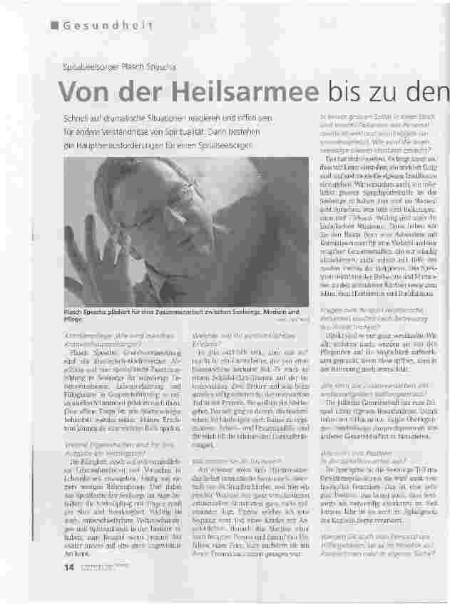Vorschauseite 1: Von der Heilsarmee bis zu den Mormonen