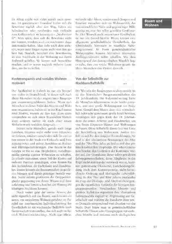 Vorschauseite 2: Zusammen bauen -gemeinschaftlich wohnen