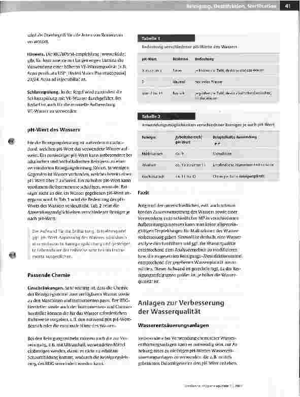 Vorschauseite 5: Reinigung und Desinfektion von Medizin Produkten - grundsätzliche Aspekte