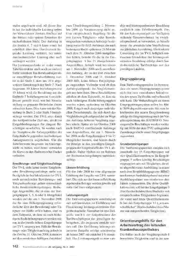Vorschauseite 4: Das neue Tarifrecht