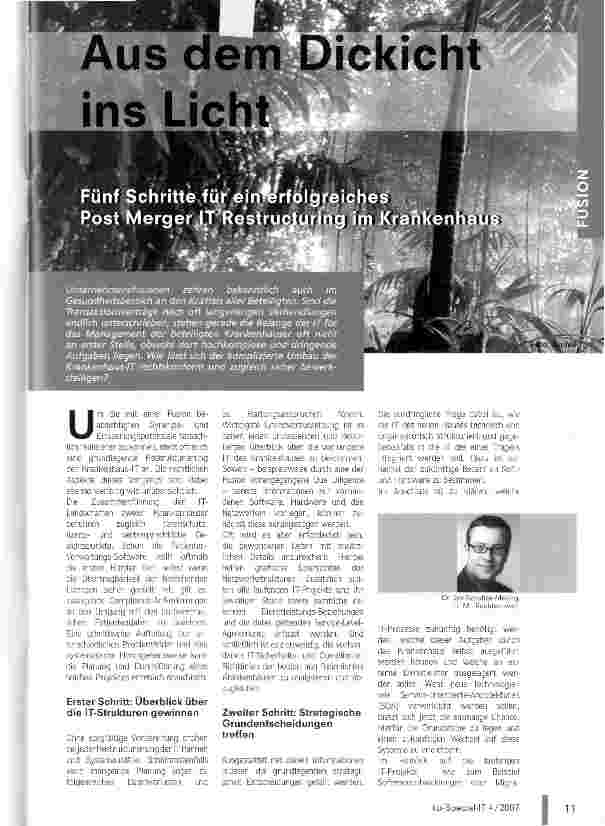 Vorschauseite 1: Aus dem Dickicht ins Licht