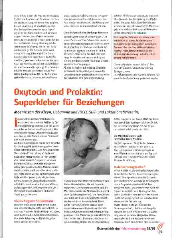 Vorschauseite 4: Der Schmerz als Geburtshelfer