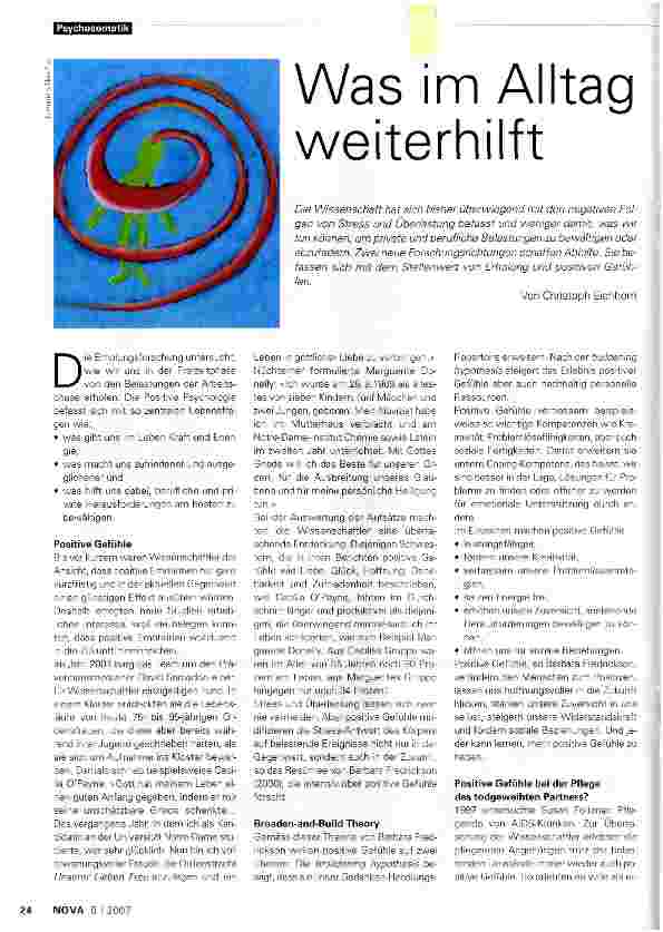Vorschauseite 1: Was im Alltag weiterhilft