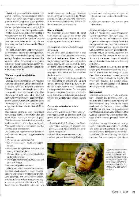 Vorschauseite 2: Was im Alltag weiterhilft