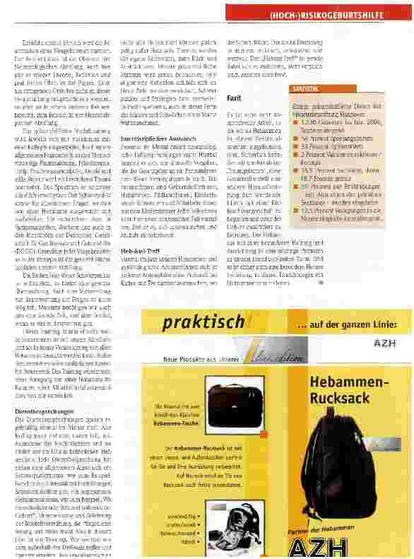 Vorschauseite 5: Alltag in einem Perinatalzentrum