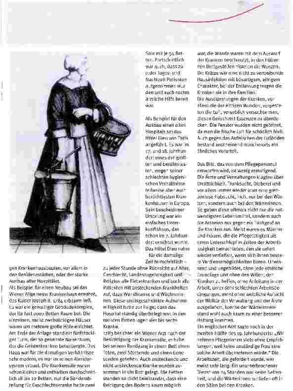 Vorschauseite 4: Pflege mit Licht und Schatten - Teil 2: Vom städtischen Hospital bis zu den Freien Schwestern