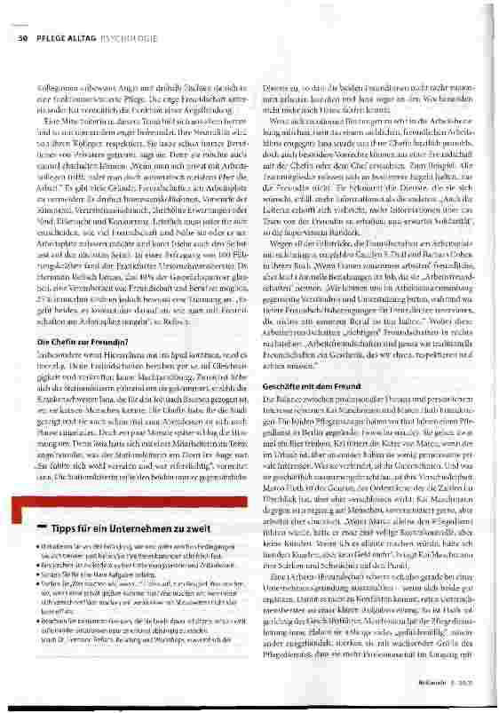 Vorschauseite 2: Wie viel Nähe tut gut?