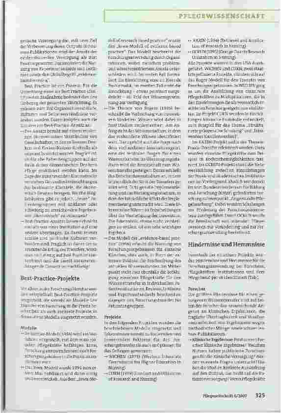 Vorschauseite 2: Kooperation von Praxis und Hochschule