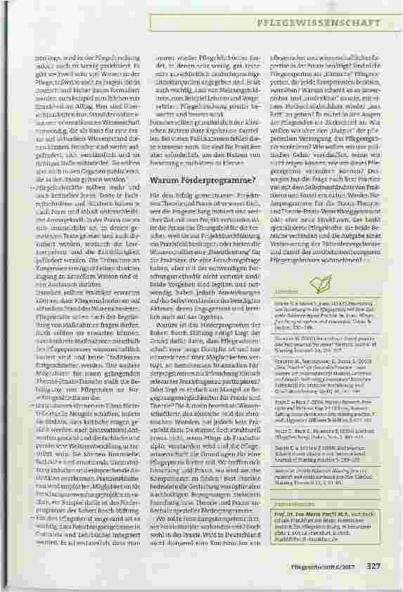 Vorschauseite 4: Kooperation von Praxis und Hochschule