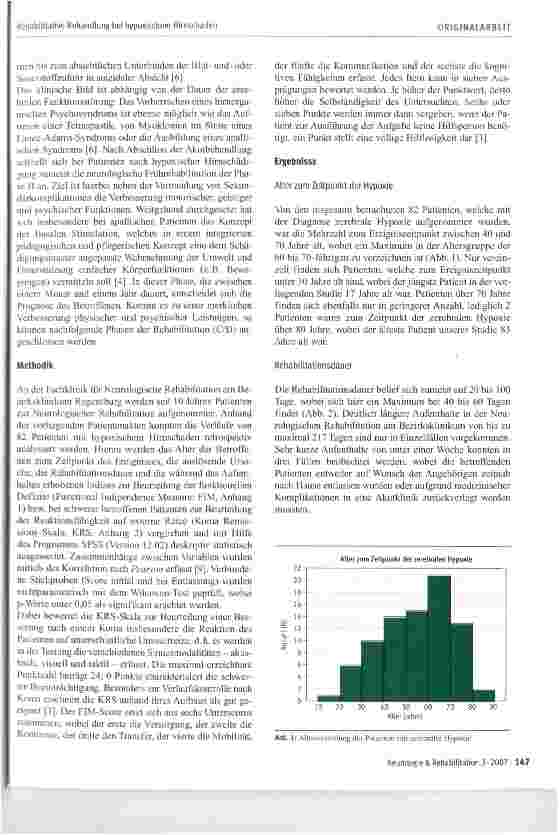 Vorschauseite 2: Rehabilitative Behandlung bei hypoxischem Hirnschaden