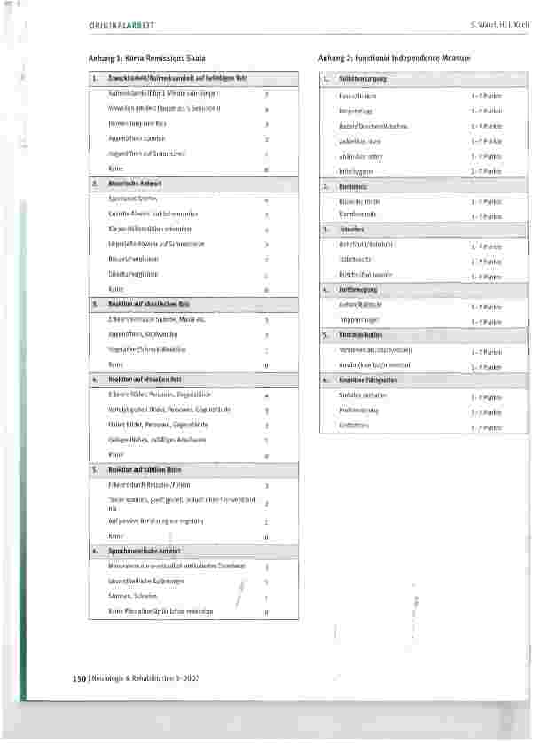 Vorschauseite 5: Rehabilitative Behandlung bei hypoxischem Hirnschaden