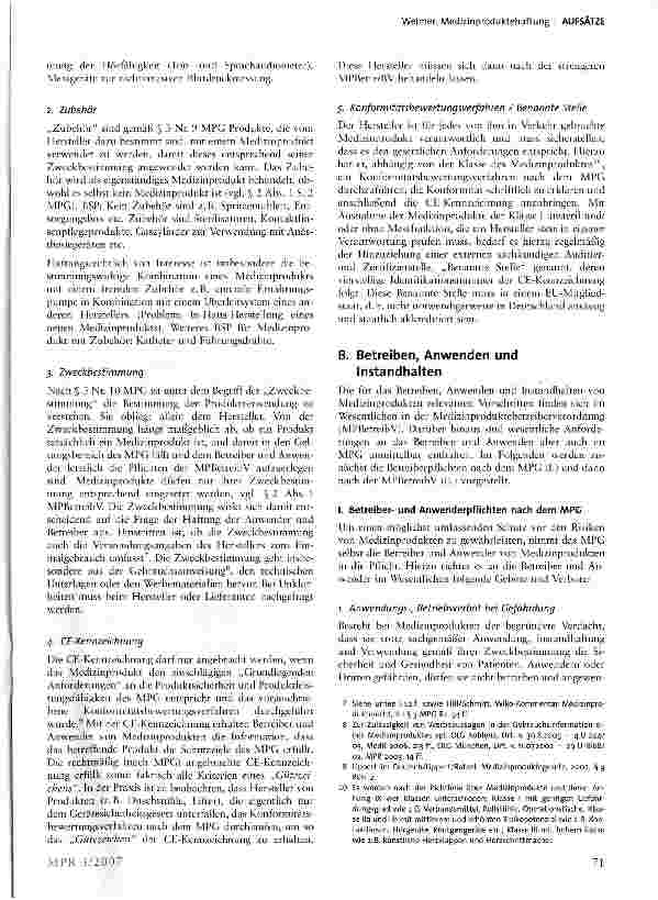 Vorschauseite 4: Medizinproduktehaftung - Strafund zivilrechtliche Haftung der Anwender und Betreiber von Medizinprodukte